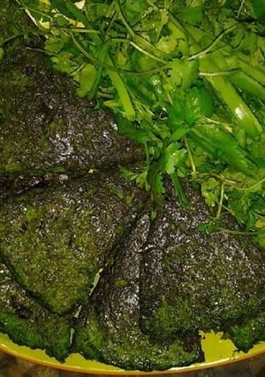 عکسی از دستور کوکو اسفناج