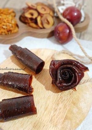 عکسی از دستور لواشک آلو شابلون