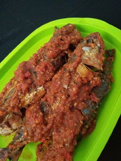 Foto resep Ikan kembung bumbu merah balado