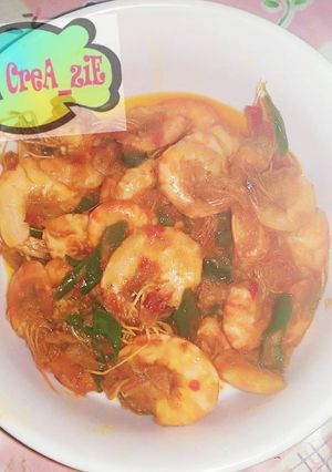 Foto resep Udang cabe ijo