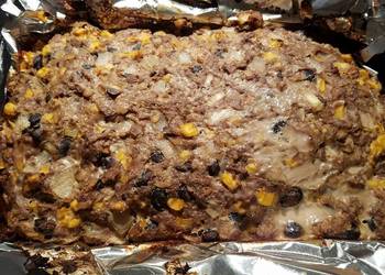 How to Prepare Yummy GlutenFree Black Bean  Turkey Meatloaf