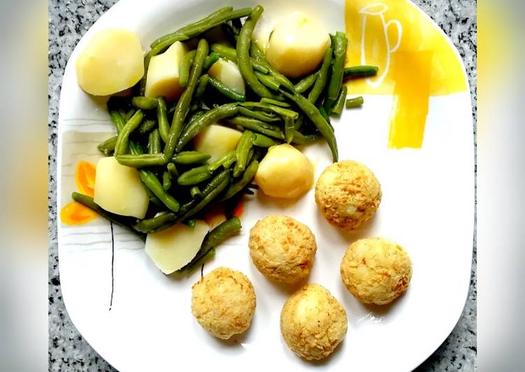 Polpette di patate e soia