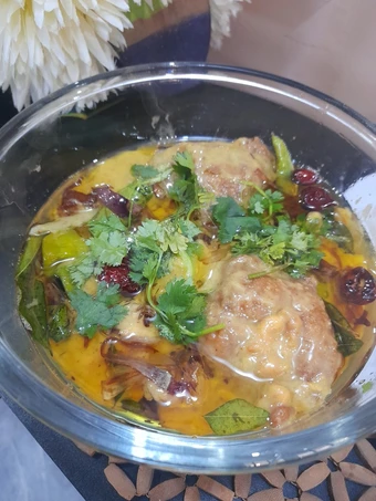 Easy Steps to Make Karhi pakora with curry leaves which Delicious