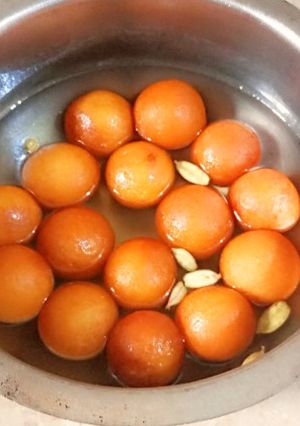 A picture of Instant Gulab Jamun.