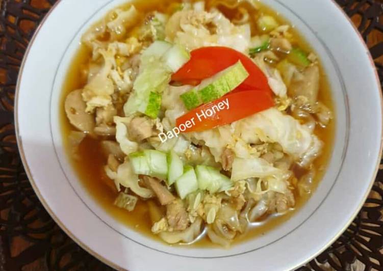 Mie Jawa kuah ala dapoer Honey