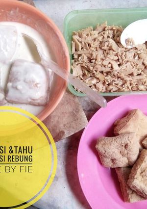 Foto resep Tahu Isi dan Tahu Walik Isi Rebung