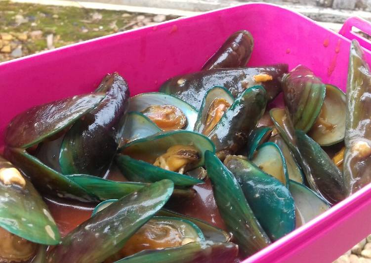 Kerang Hijau Saus Tiram