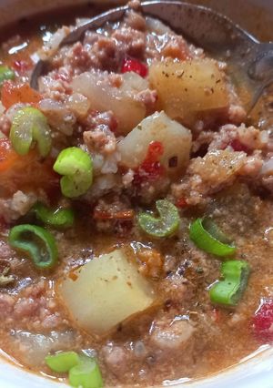 Una foto de Soyo - Sopa de Carne, Papas y Verduras