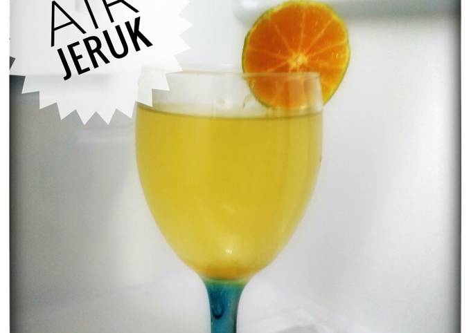 Ternyata ini lho! Cara termudah bikin Jeruk Peras yang enak