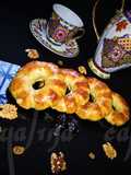 خبز الشوكولاته والجوز