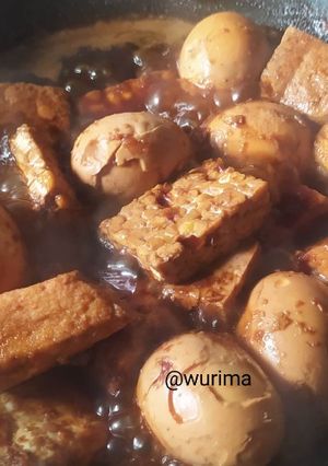 Foto resep Bacem telur, tahu, tempe