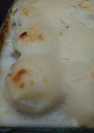 Una foto de Rollitos de pescado rellenos de roquefort
