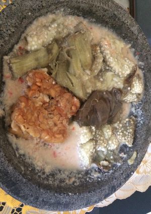 Foto resep Pecel terong bakar
