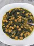 Espinacas con garbanzos
