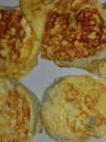 Chayote con queso envuelto en huevo