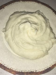 Una foto de Puré de papas con leche en polvo