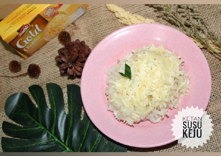 Cara Gampang Menyiapkan Ketan Susu Keju, Bikin Ngiler