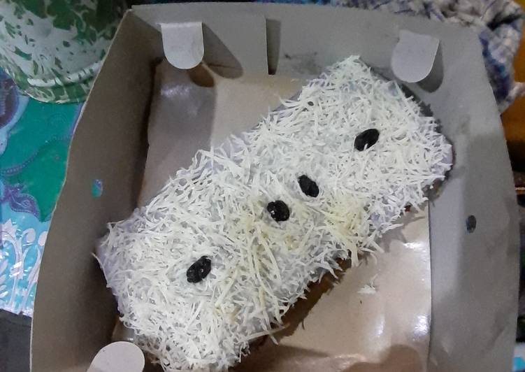 Bagaimana Membuat Bolu Susu Lembang duo Warna, Enak Banget