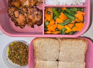 Foto resep Bekal Simple - Fillet Paha & Rebusan