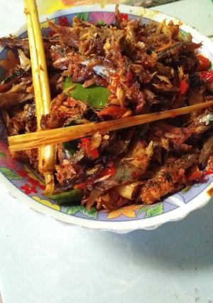 Foto resep Tongkol suwir pedas