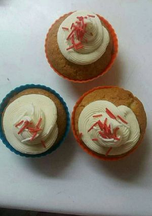 Una foto de Cupcakes de mantequilla de maní