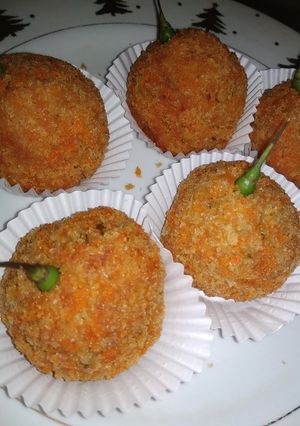 Foto resep Tempe telur sembunyi