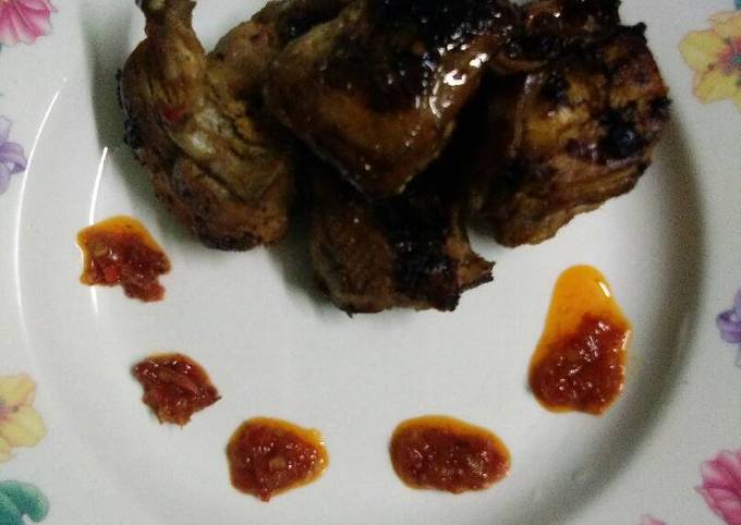  Cara  Masak Ayam  Bakar  Padang  Resep Ayam  Bakar  Padang  