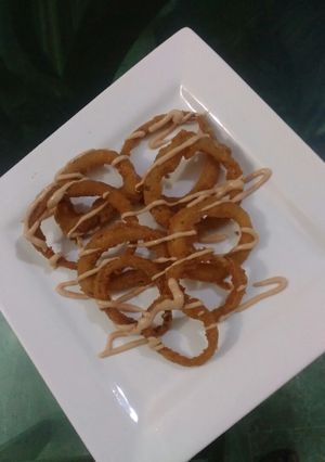 A picture of Crispy Onion rings👌.