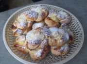 Una foto de fácil crema pastelera