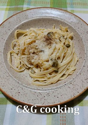 Φωτογραφία της συνταγής Λινγκουίνι Piccata C&G