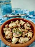 Rabo de cerdo frito en airfryer