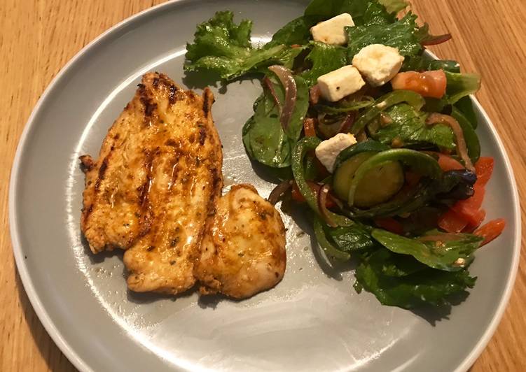 Easiest Way to Prepare Favorite Ensalada mediterránea 🥬 🍅 🧅
