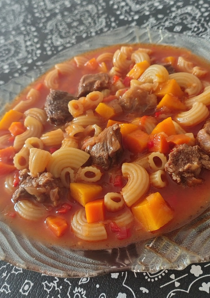 Una foto de Guiso fideos codito