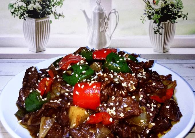 Resep Daging Sapi Lada Hitam oleh Tya_Kitchen - Cookpad