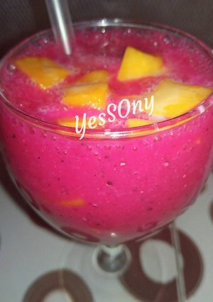 Foto resep Dice MangOes Dra9On jUice 😘🍹