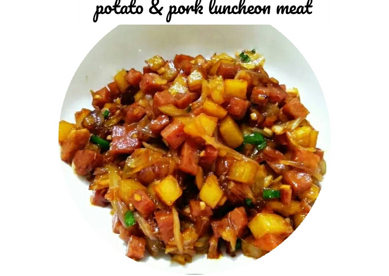 Pork Luncheon Meat kentang