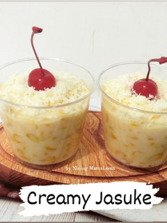 Foto resep Creamy Jasuke (Jagung susu keju)
