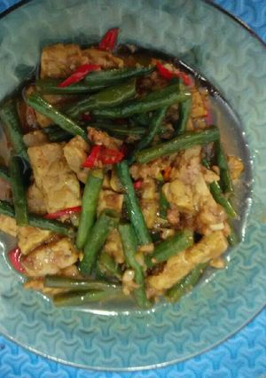 Foto resep Tumis Kacang Panjang, Tempe, & Kornet