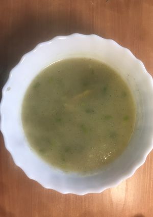 Hình của món Cháo bắp cải keto.