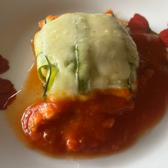 Zucchini ravioli A picture of Zucchini ravioli.
