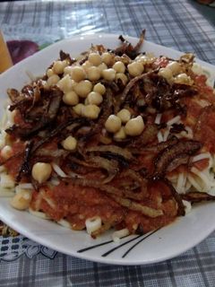 صورة لوصفة كشري مصري