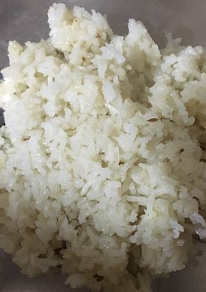 A picture of Jeera rice.