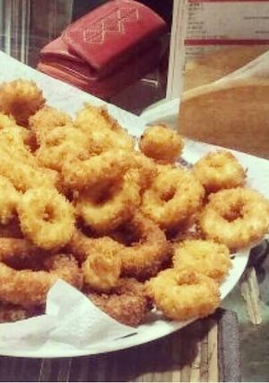 Una foto de Calamares apanados
