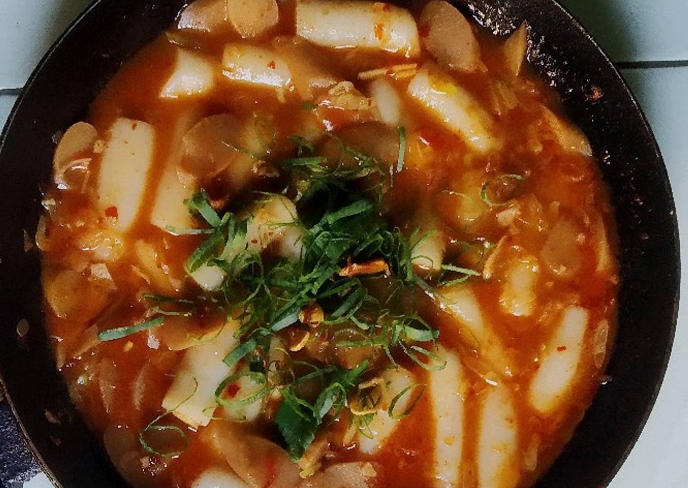 Tteokbokki versi jawaa 🍀