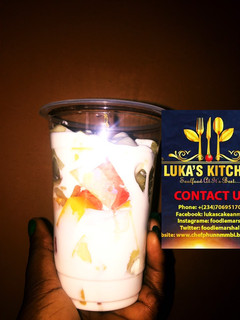 A picture of Mixed Fruits Parfait.
