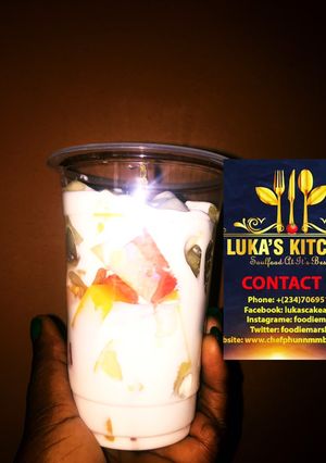 A picture of Mixed Fruits Parfait.