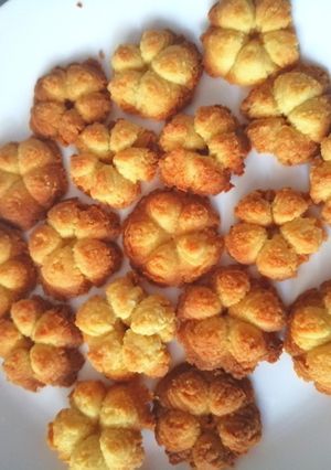 A picture of Melting moments cookies.