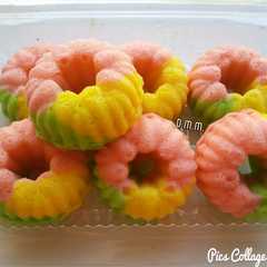 รูปของ Rainbow cake kukus Ny.Liem