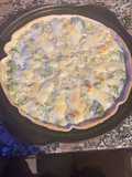 Tarta de brócoli y queso - light