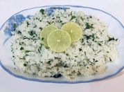 A picture of rice cooker citrus rice